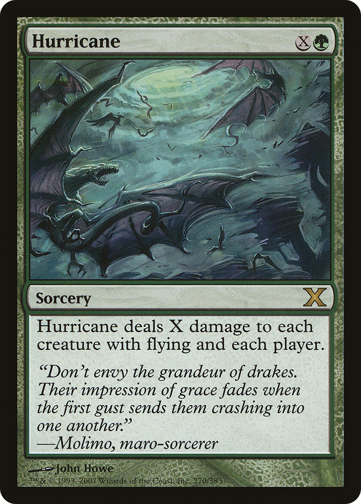 Hurricane (270) Foil - Tenth Edition