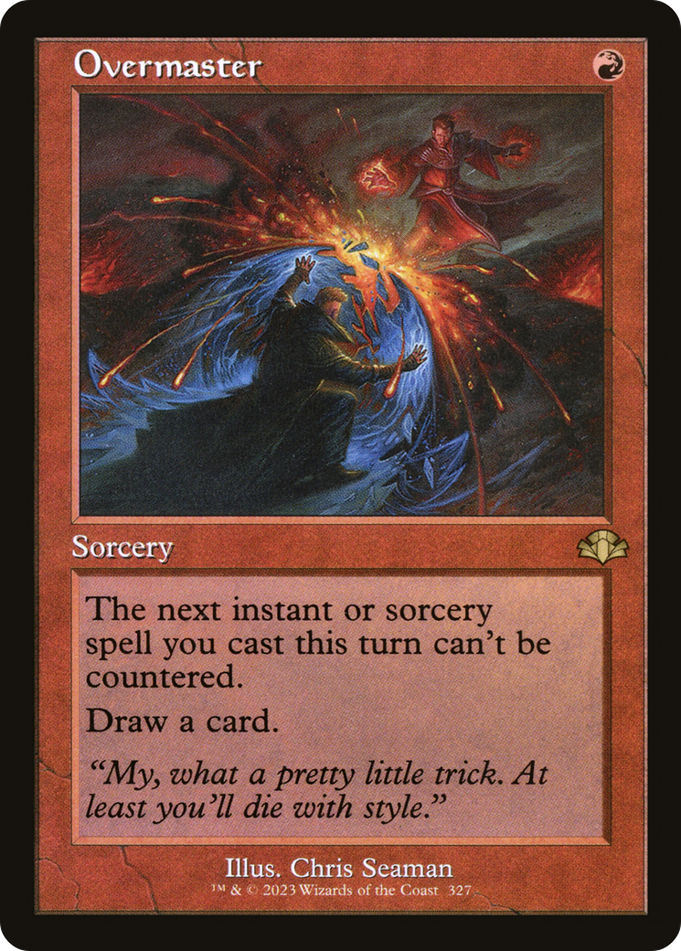 Overmaster (Retro) (327) Foil - Dominaria Remastered
