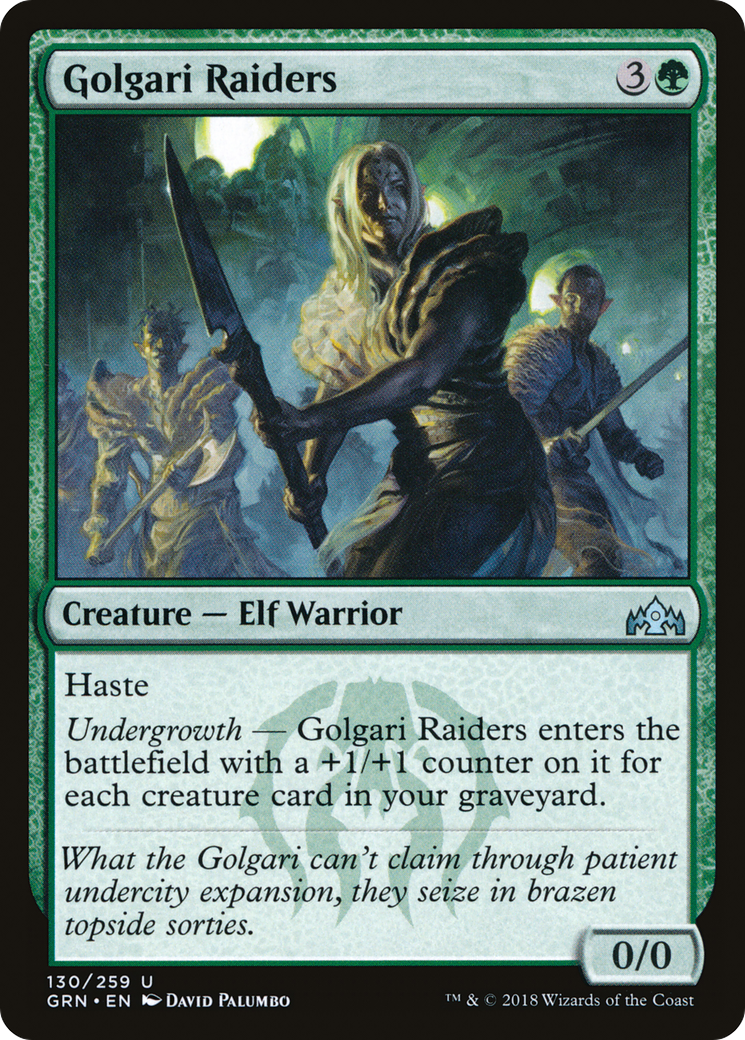 Golgari Raiders (130) - Guilds of Ravnica