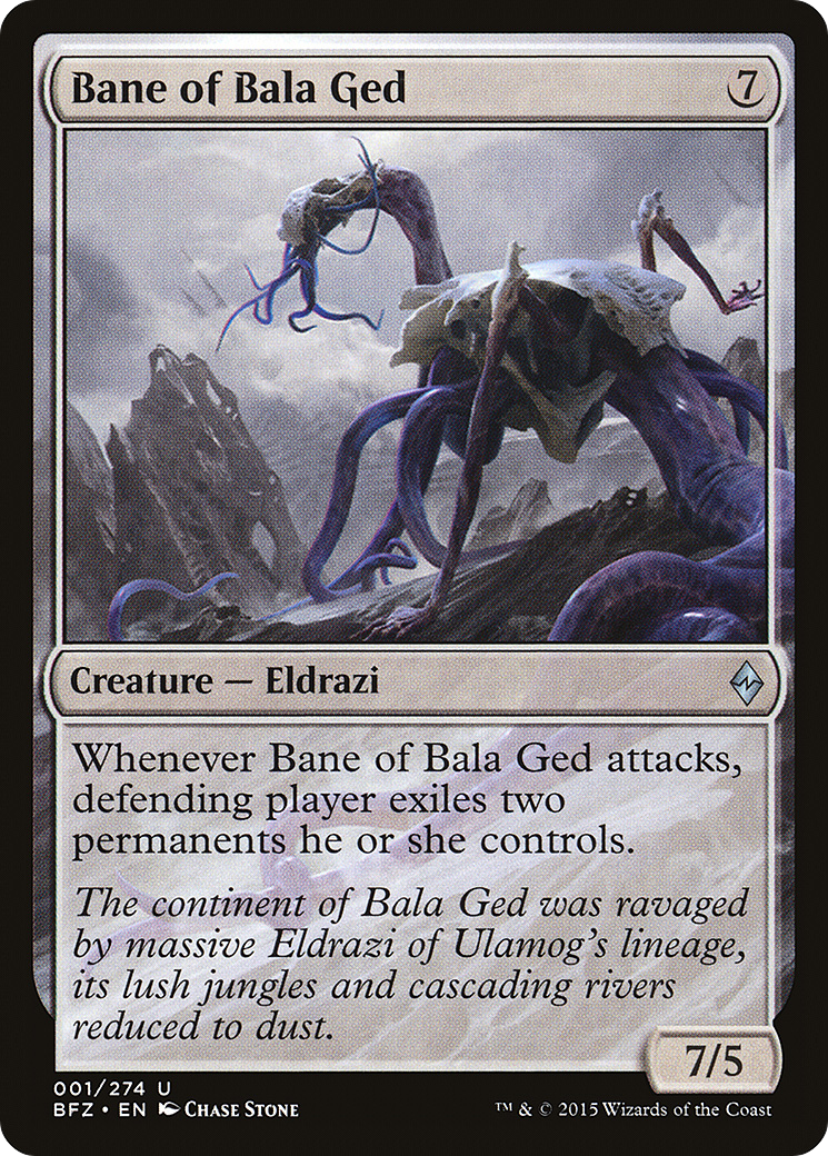 Bane of Bala Ged (001) - Battle for Zendikar