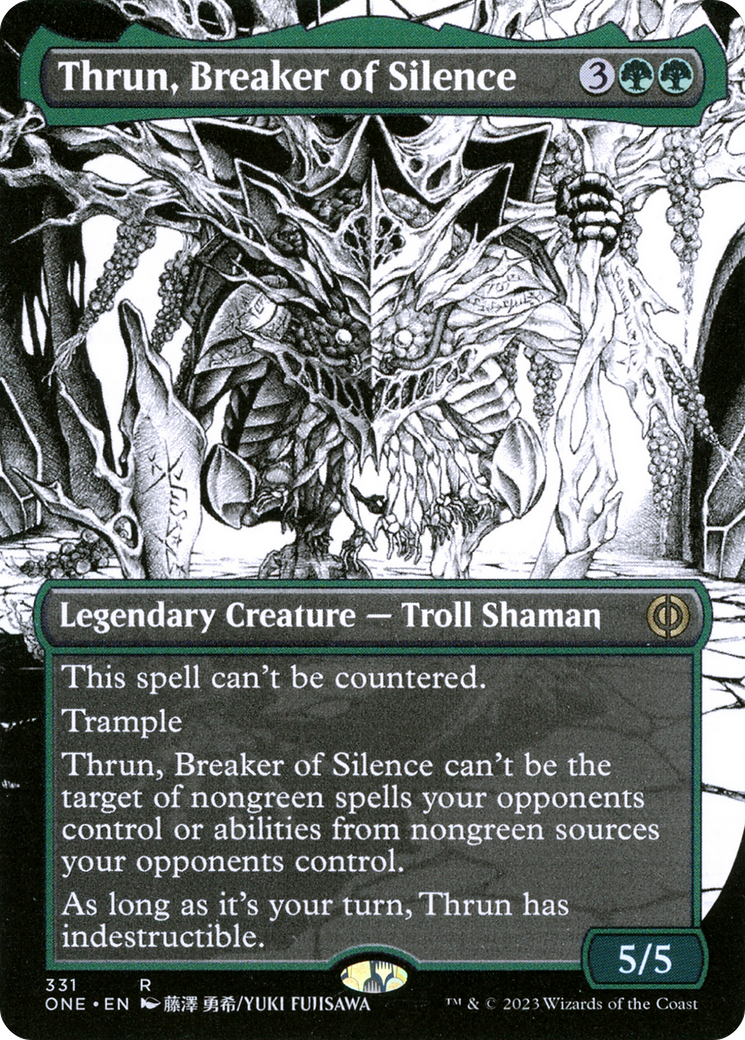 Thrun, Breaker of Silence (Showcase) (331) Foil - Phyrexia: All Will Be One
