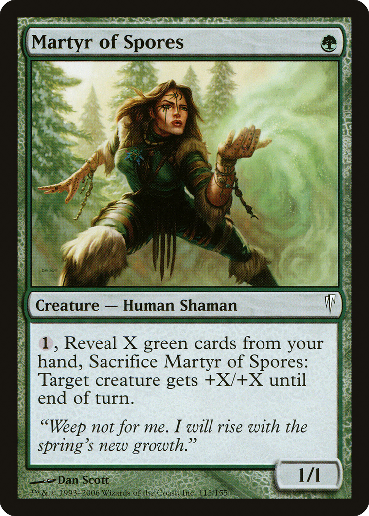 Martyr of Spores (113) Foil - Coldsnap