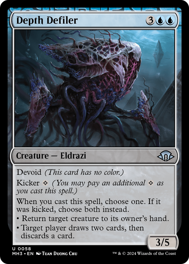 Depth Defiler (058) Foil - Modern Horizons 3
