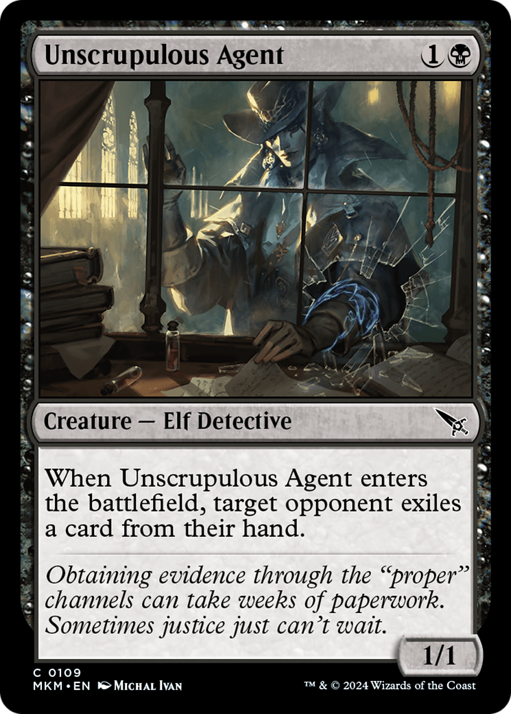 Unscrupulous Agent (109) - Murders at Karlov Manor