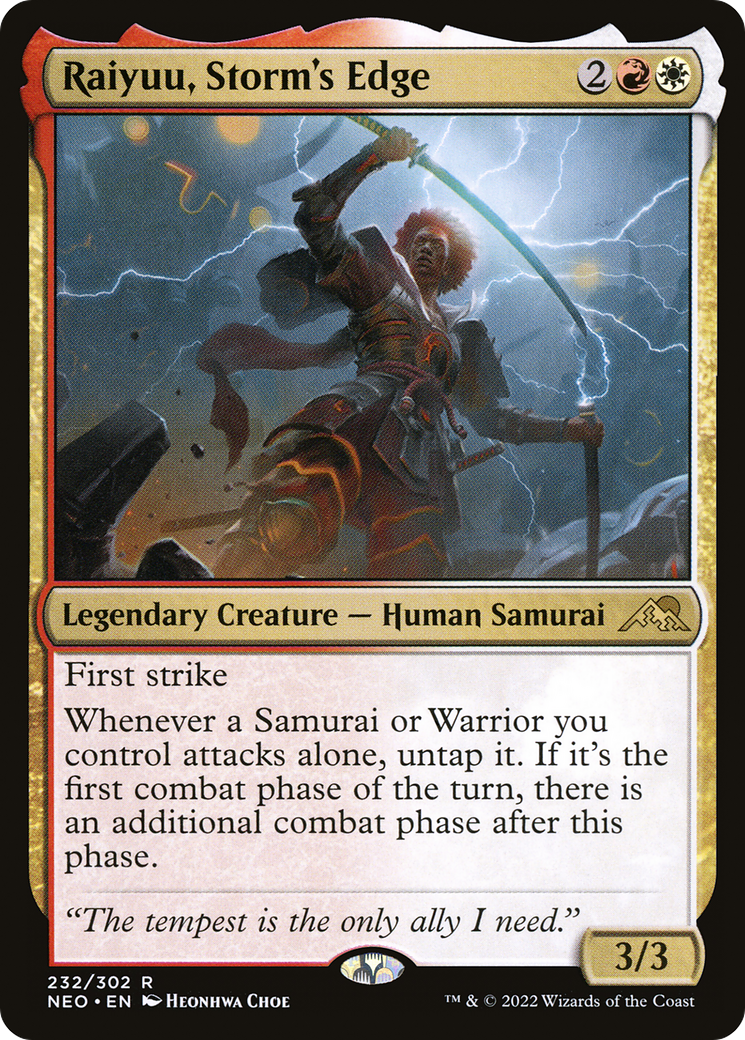 Raiyuu, Storm's Edge (232) Foil - Kamigawa: Neon Dynasty
