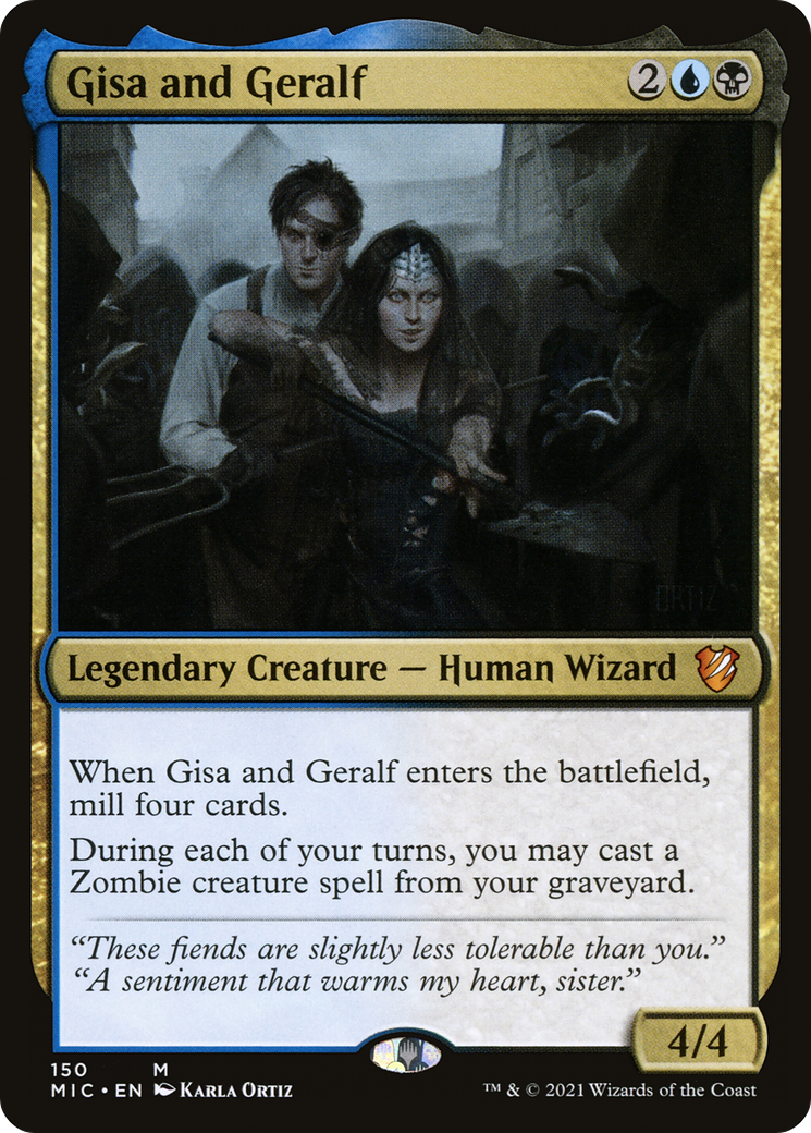 Gisa and Geralf (150) - Midnight Hunt Commander