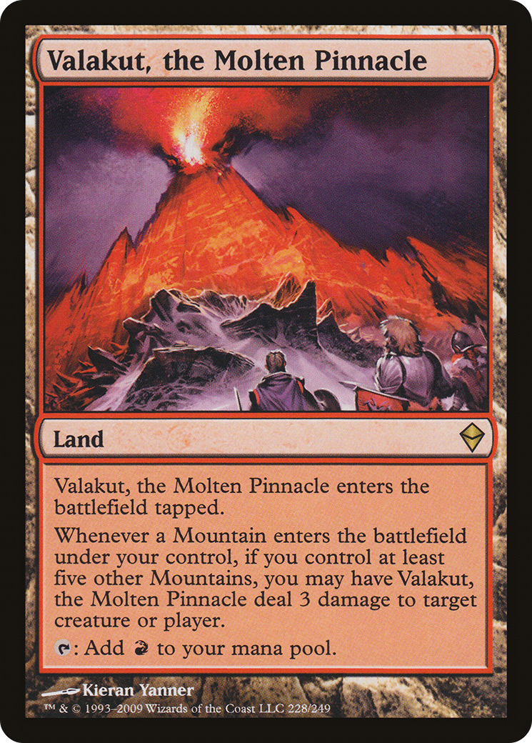 Valakut, the Molten Pinnacle (228) - Zendikar