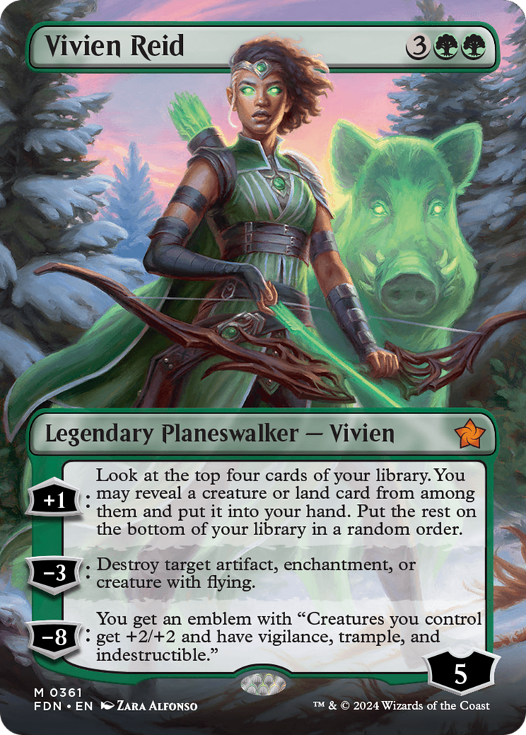 Vivien Reid (Borderless) (361) Foil - Foundations
