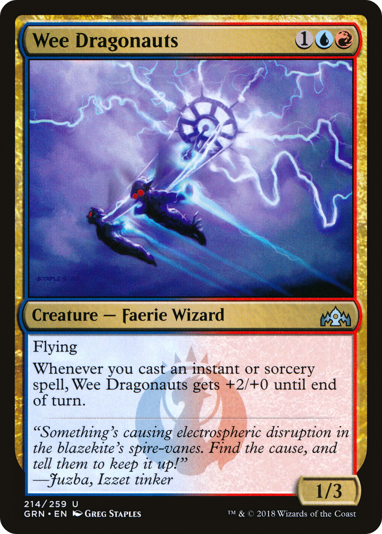 Wee Dragonauts (214) Foil - Guilds of Ravnica