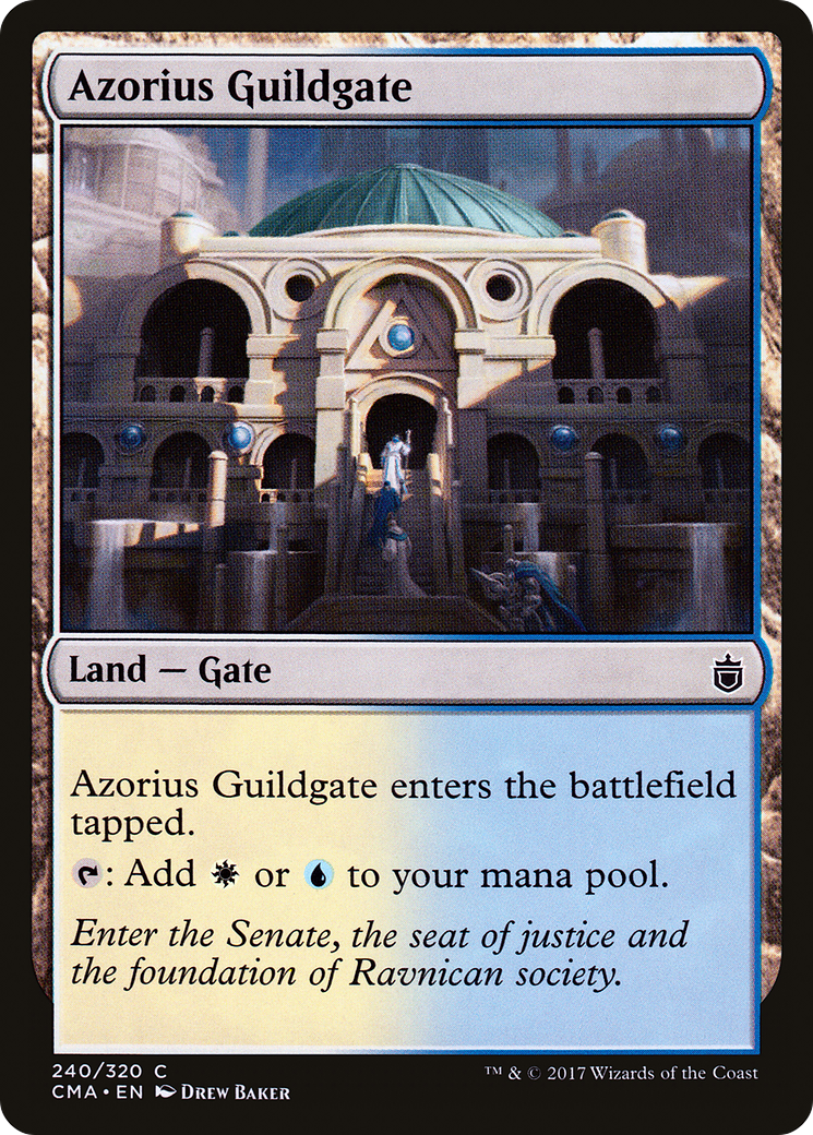 Azorius Guildgate (240) - Commander Anthology