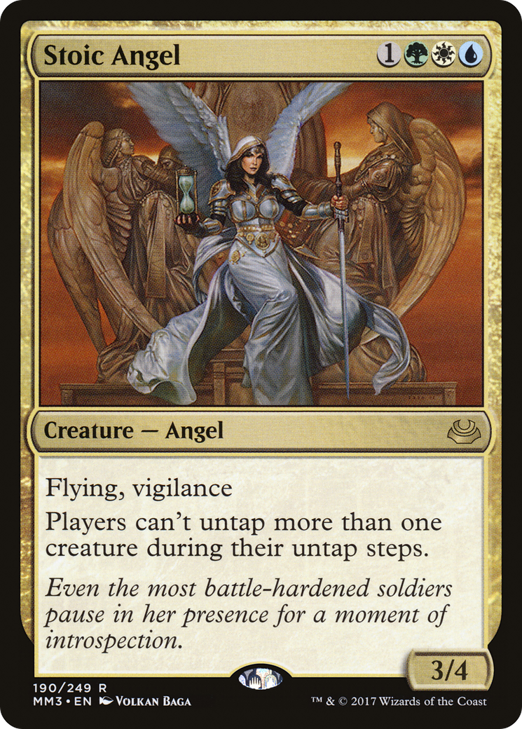 Stoic Angel (190) Foil - Modern Masters 2017