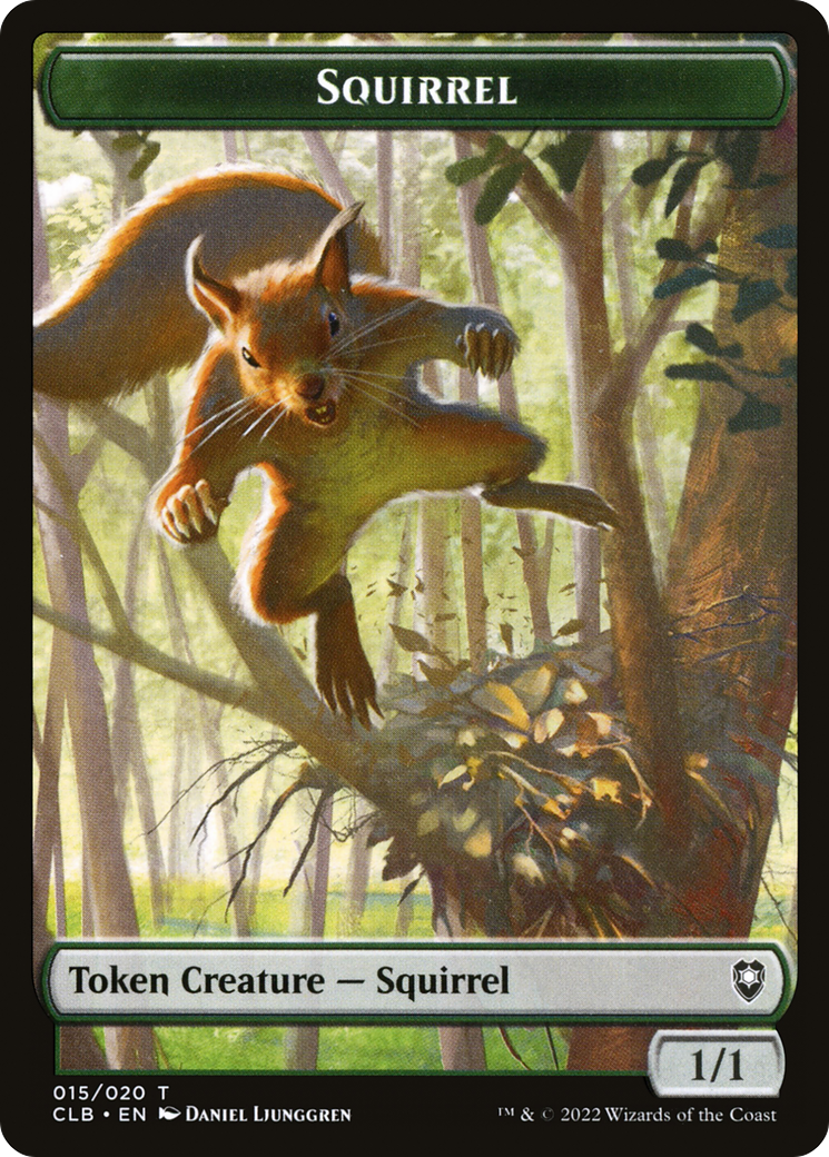 Squirrel (015) - Battle for Baldur's Gate Tokens
