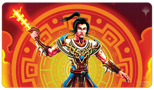 The Lost Caverns of Ixalan Playmat Kellan Daring Traveler-Silver Goblin