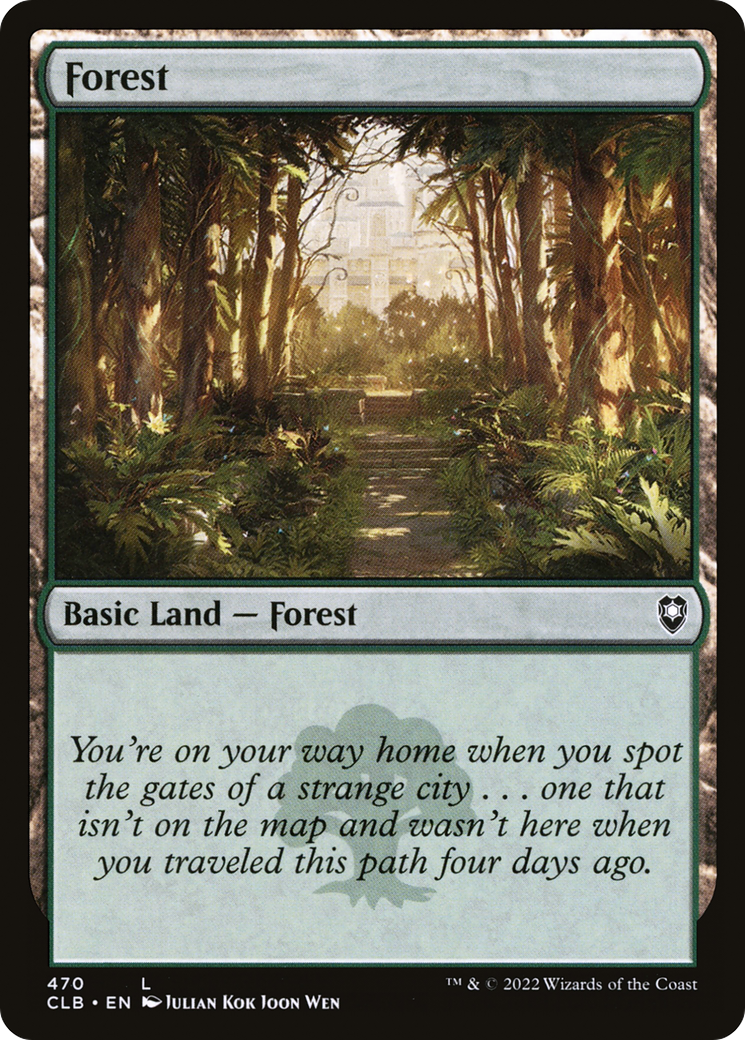 Forest (470) - Commander Legends: Battle for Baldur's Gate