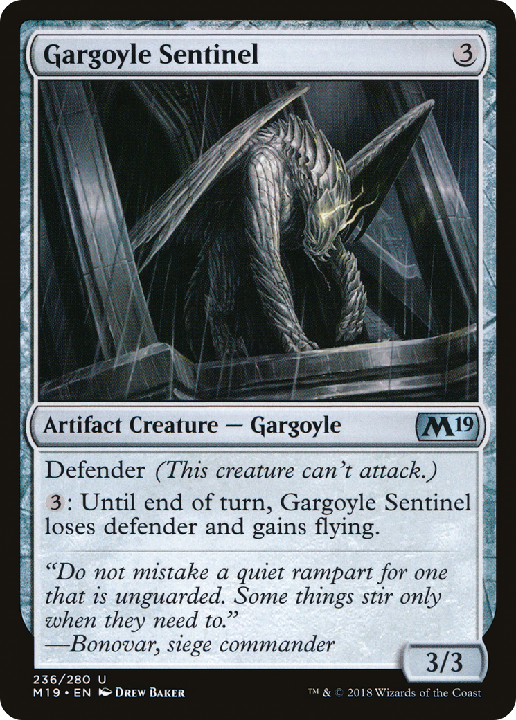 Gargoyle Sentinel (236) - Core Set 2019