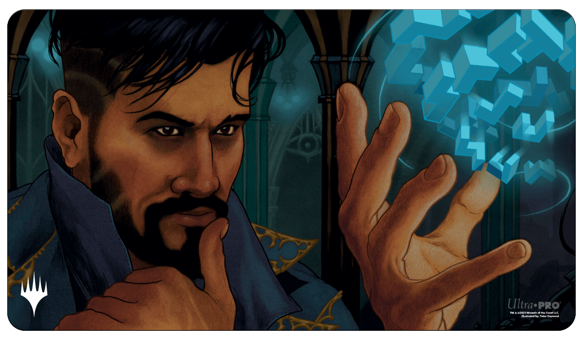 Murders at Karlov Manor Playmat Alquist Proft, Master Sleuth-Silver Goblin