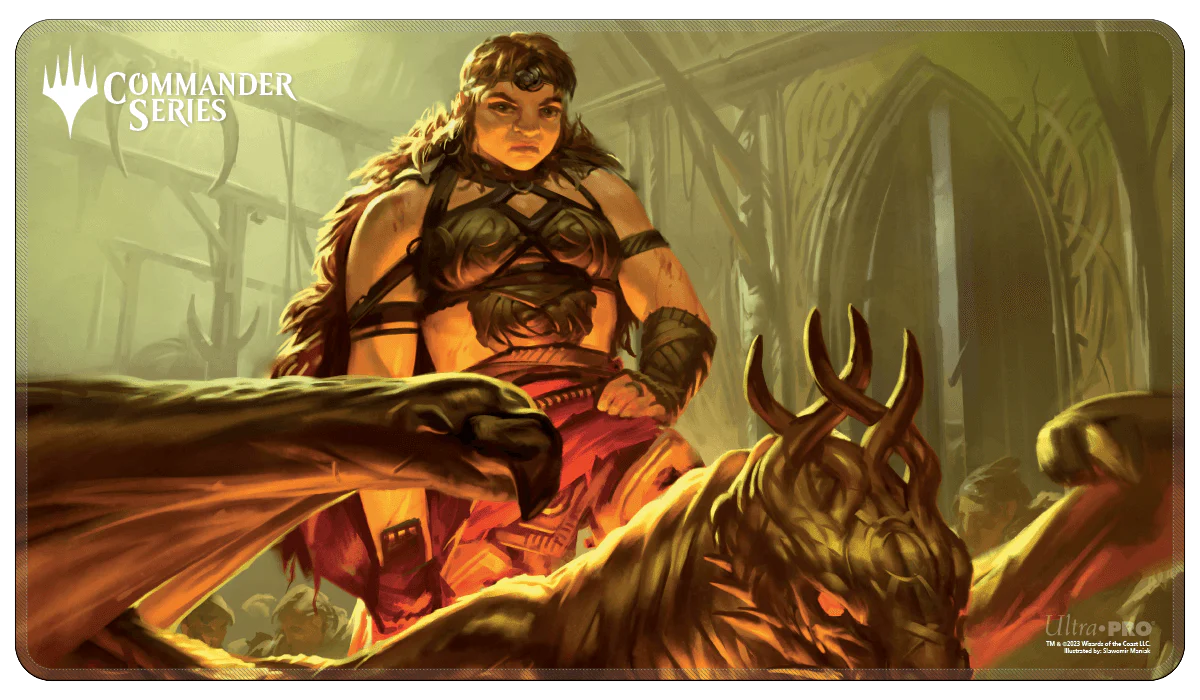 Commander Series Playmat Stitched Magda, Brazen Outlaw-Silver Goblin