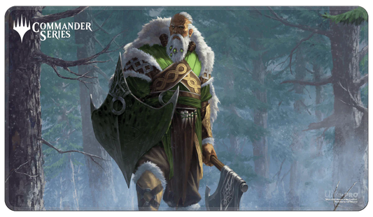 Commander Series Playmat Stitched Fynn, the Fangbearer-Silver Goblin