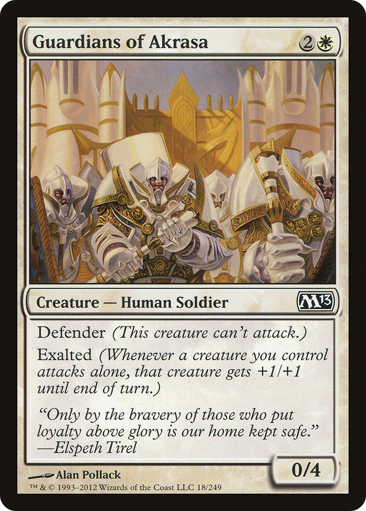 Guardians of Akrasa (018) Foil - Magic 2013