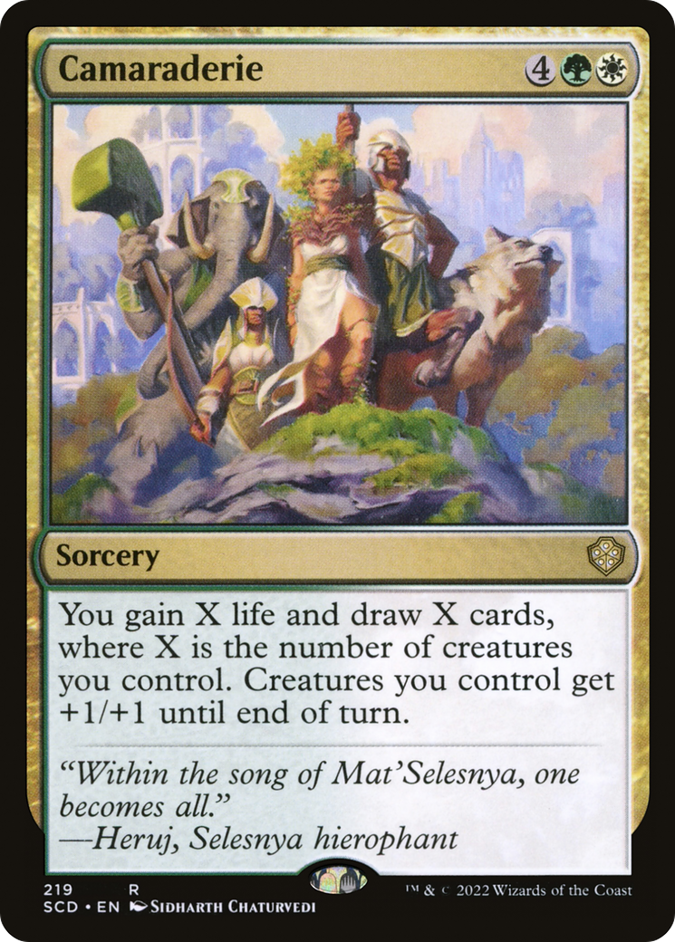 Camaraderie (219) - Starter Commander Decks