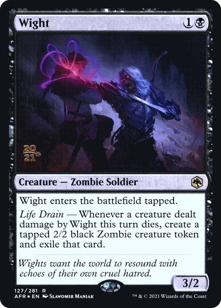 Wight (127) Foil - Adventures in the Forgotten Realms Promos
