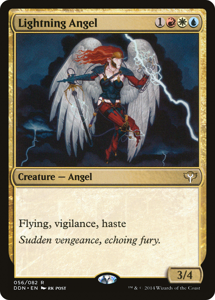 Lightning Angel (056) - Duel Decks: Speed vs. Cunning