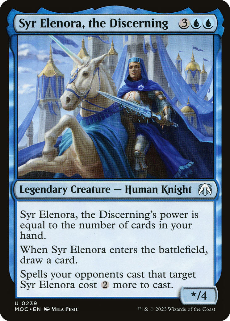 Syr Elenora, the Discerning (239) - March of the Machine Commander