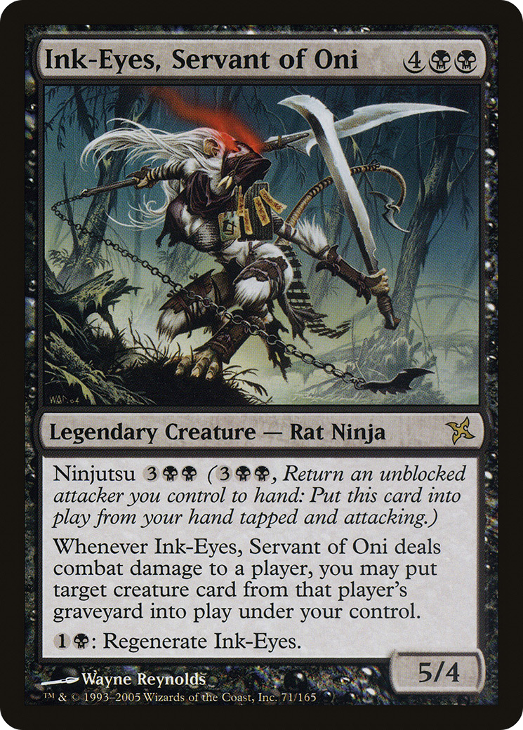 Ink-Eyes, Servant of Oni (071) Foil - Betrayers of Kamigawa