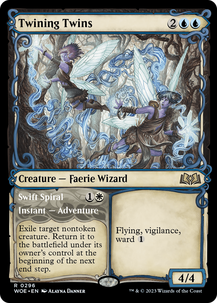 Twining Twins (Showcase) (296) Foil - Wilds of Eldraine