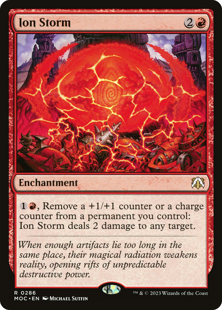 Ion Storm (286) - March of the Machine Commander