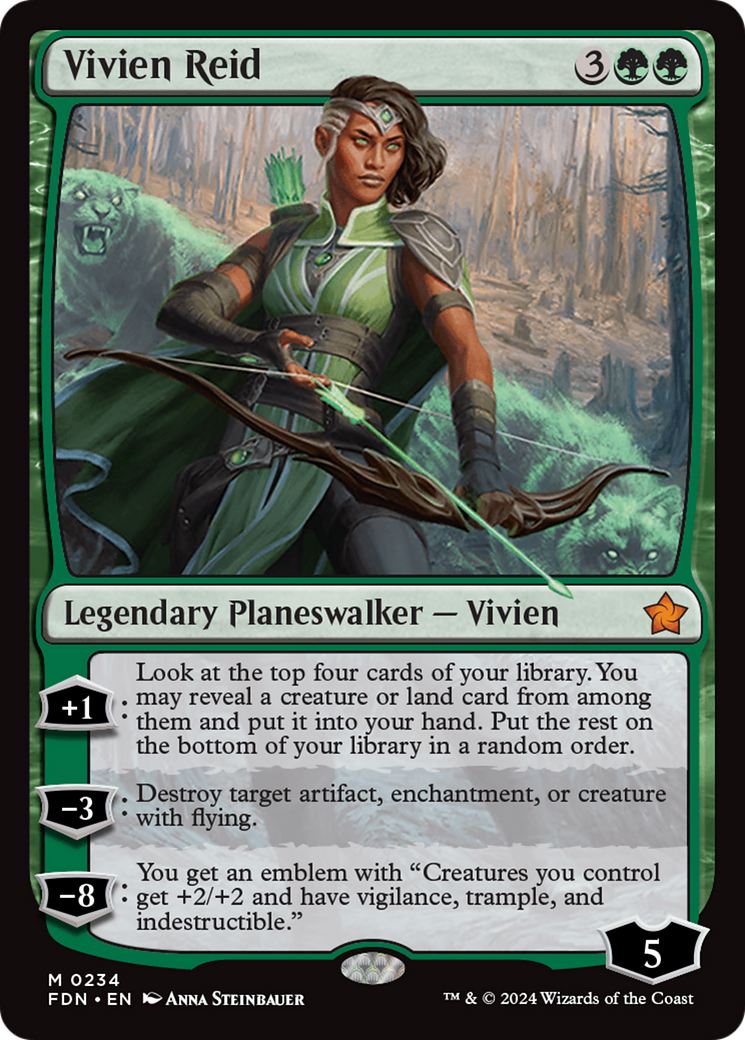 Vivien Reid (234) Foil - Foundations