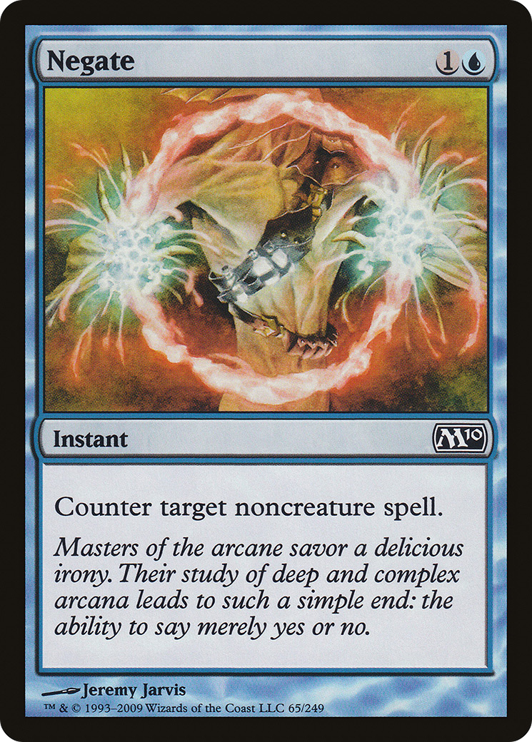 Negate (065) Foil - Magic 2010