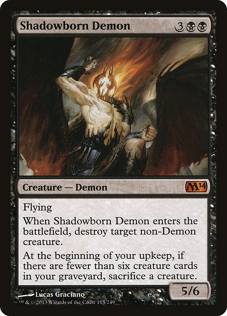 Shadowborn Demon (115) - Magic 2014