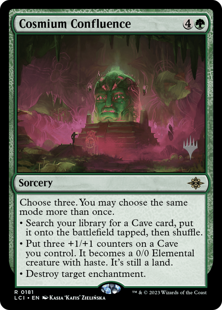 Cosmium Confluence (181) - The Lost Caverns of Ixalan Promos