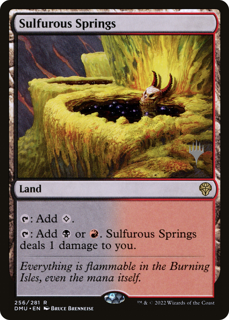 Sulfurous Springs (256) - Dominaria United Promos