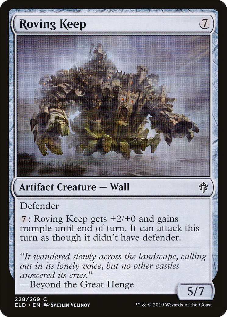 Roving Keep (228) Foil - Throne of Eldraine