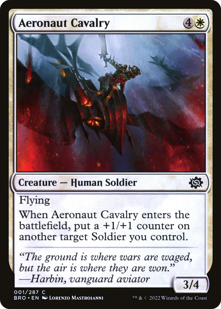 Aeronaut Cavalry (001) - The Brothers' War