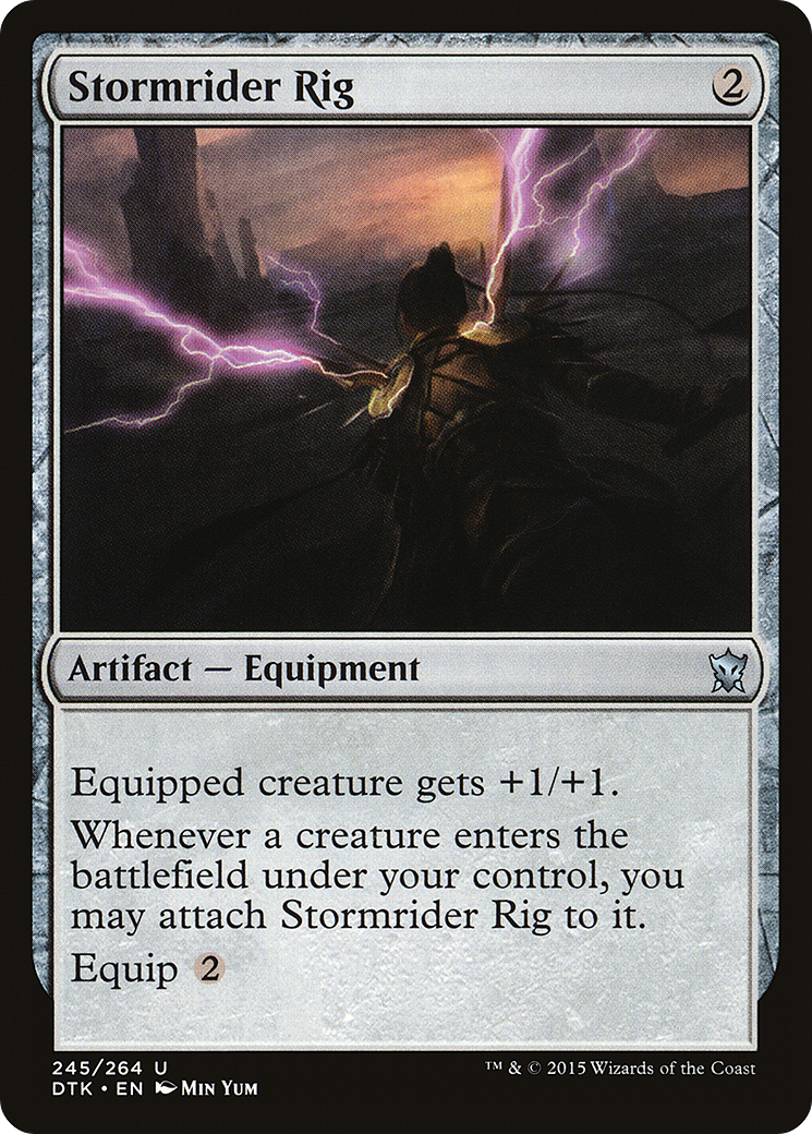 Stormrider Rig (245) Foil - Dragons of Tarkir