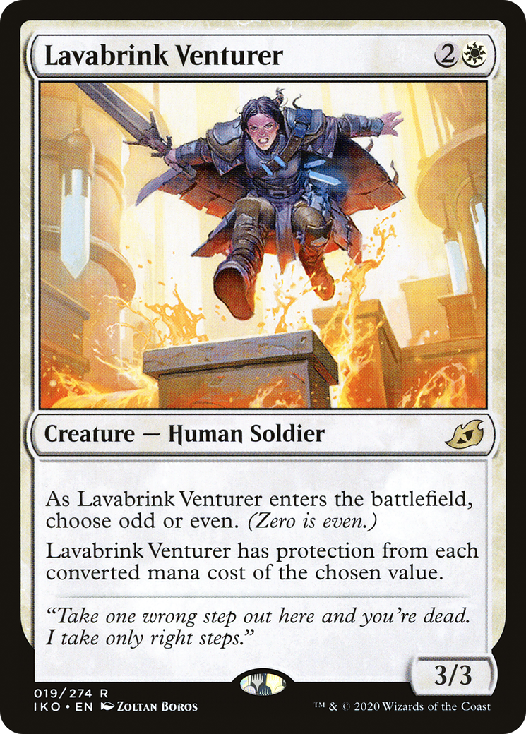 Lavabrink Venturer (019) Foil - Ikoria: Lair of Behemoths