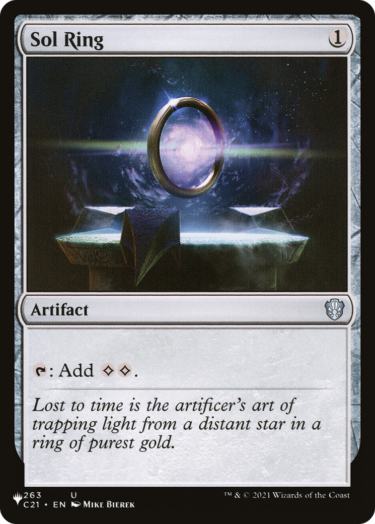 Sol Ring (C21-263) - The List