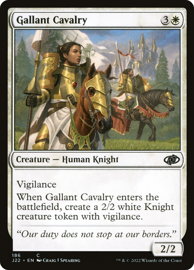 Gallant Cavalry (186) - Jumpstart 2022