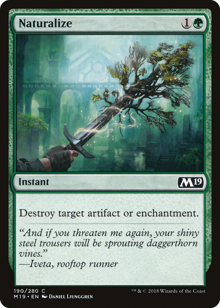 Naturalize (190) - Core Set 2019