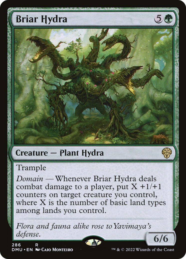Briar Hydra (286) - Dominaria United