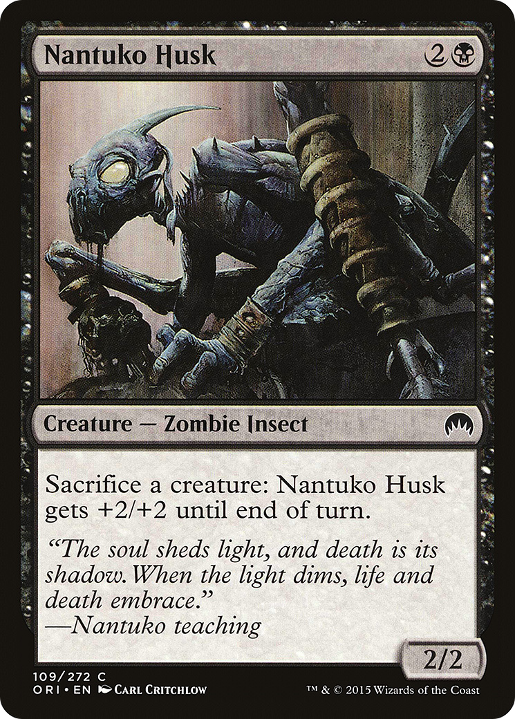 Nantuko Husk (109) Foil - Magic Origins