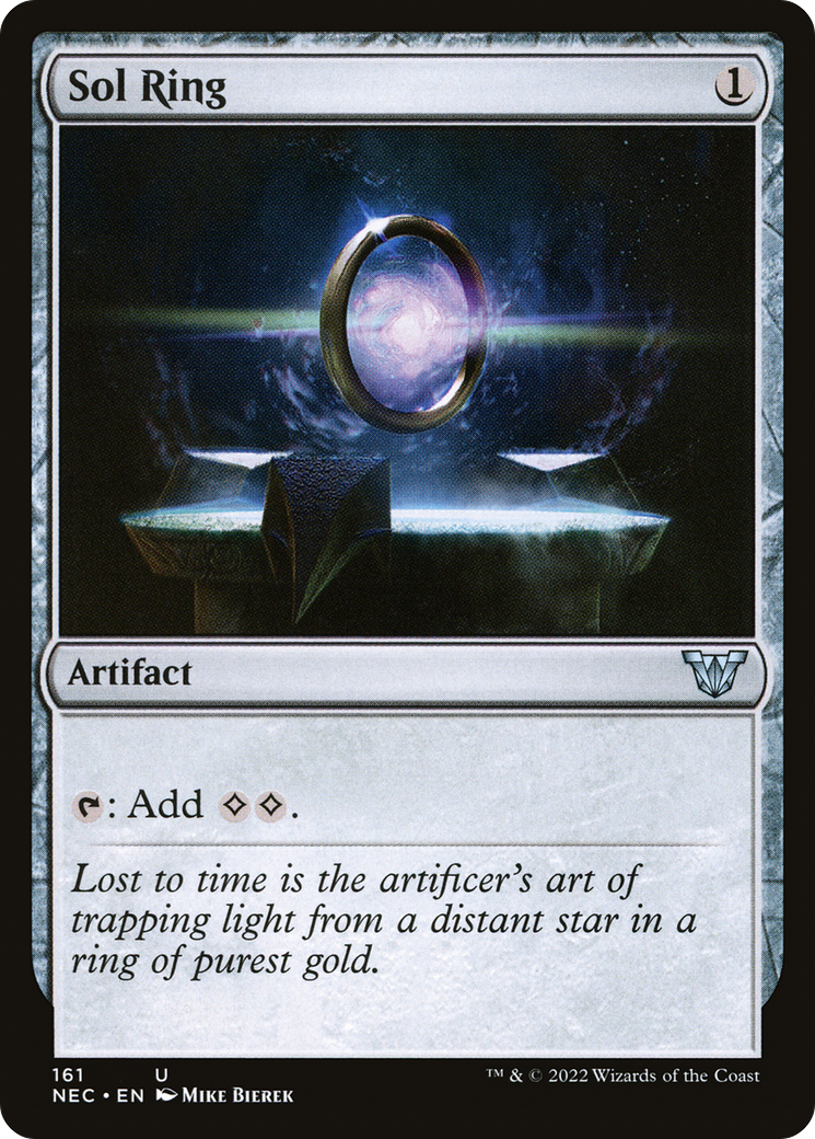 Sol Ring (161) - Neon Dynasty Commander