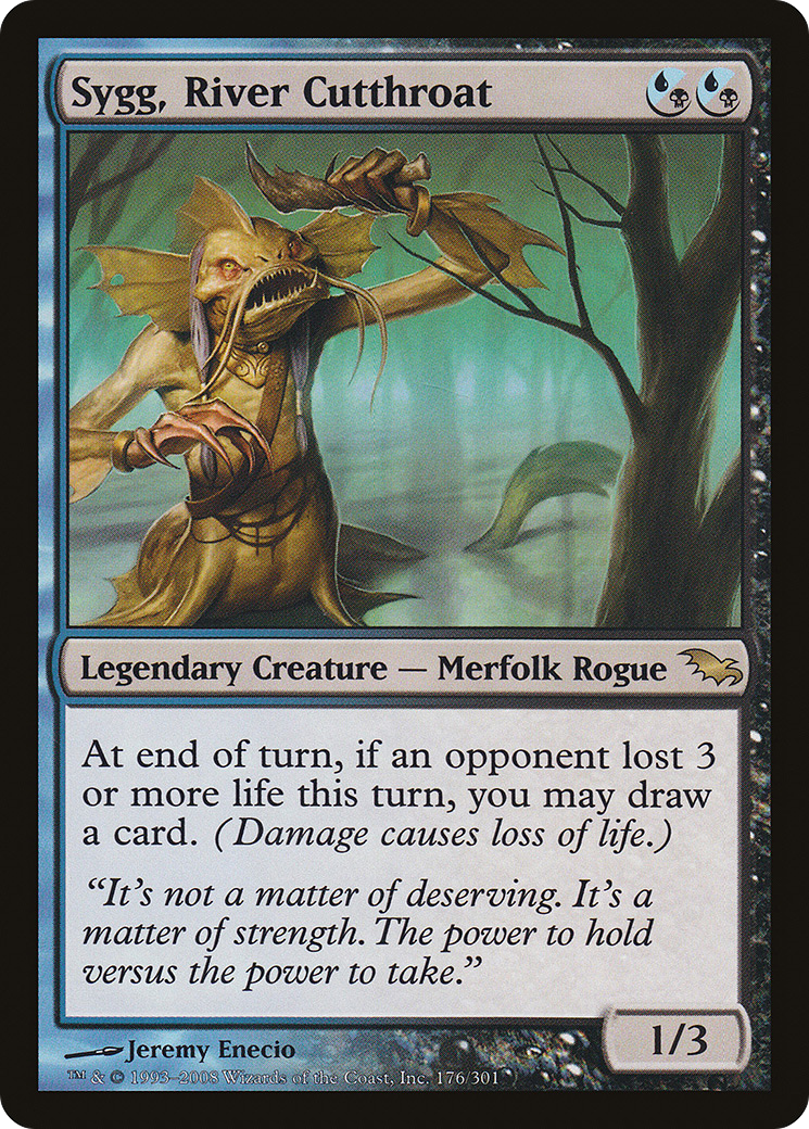 Sygg, River Cutthroat (176) Foil - Shadowmoor