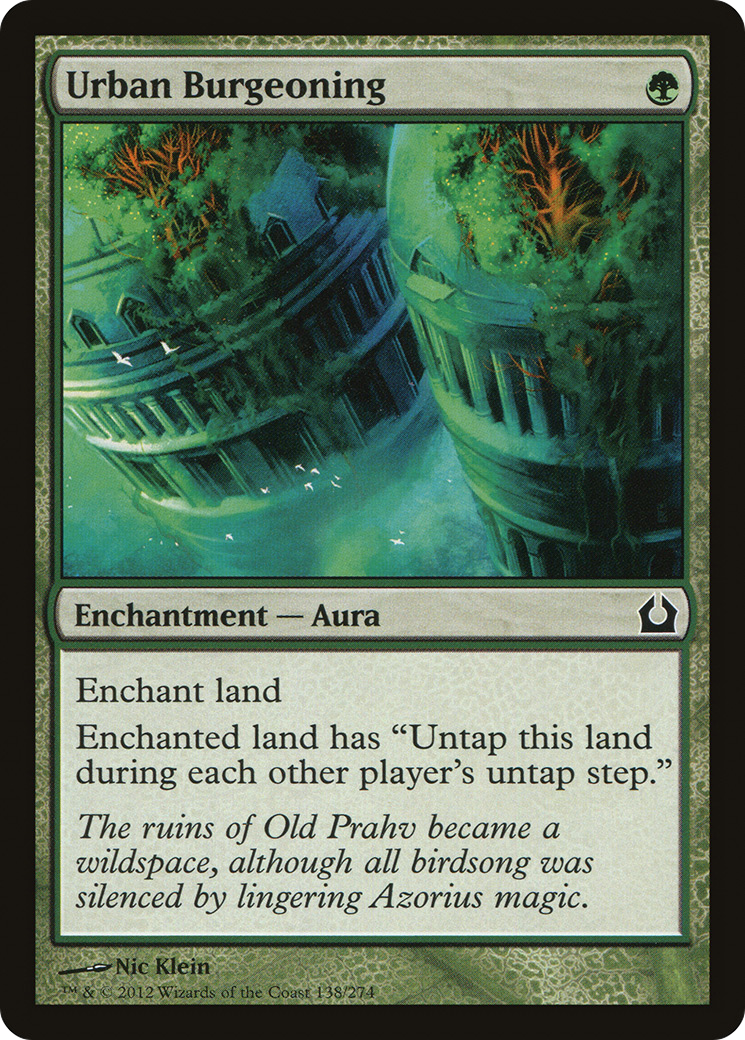 Urban Burgeoning (138) Foil - Return to Ravnica