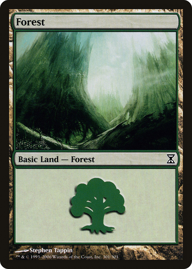 Forest (301) - Time Spiral Foil