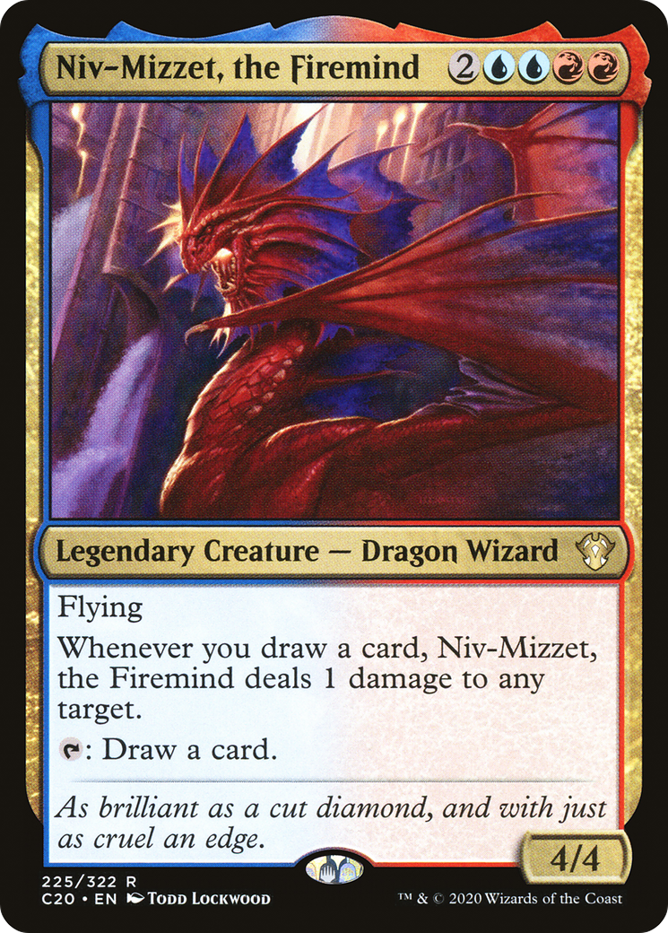 Niv-Mizzet, the Firemind (225) - Commander 2020