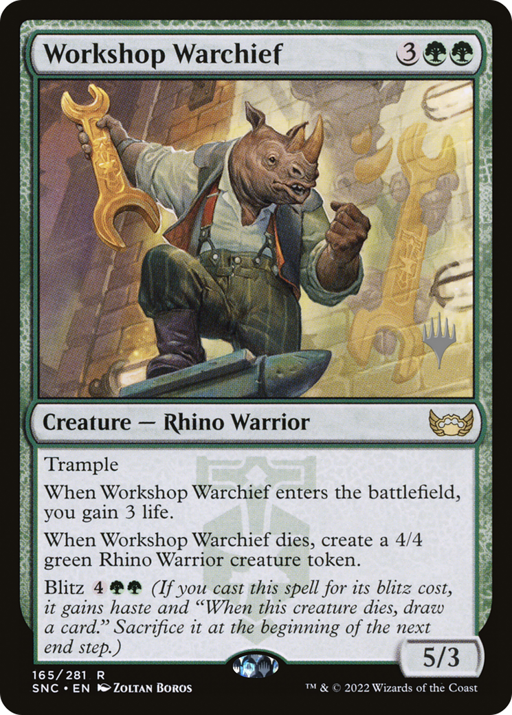 Workshop Warchief (165) - Streets of New Capenna Promos